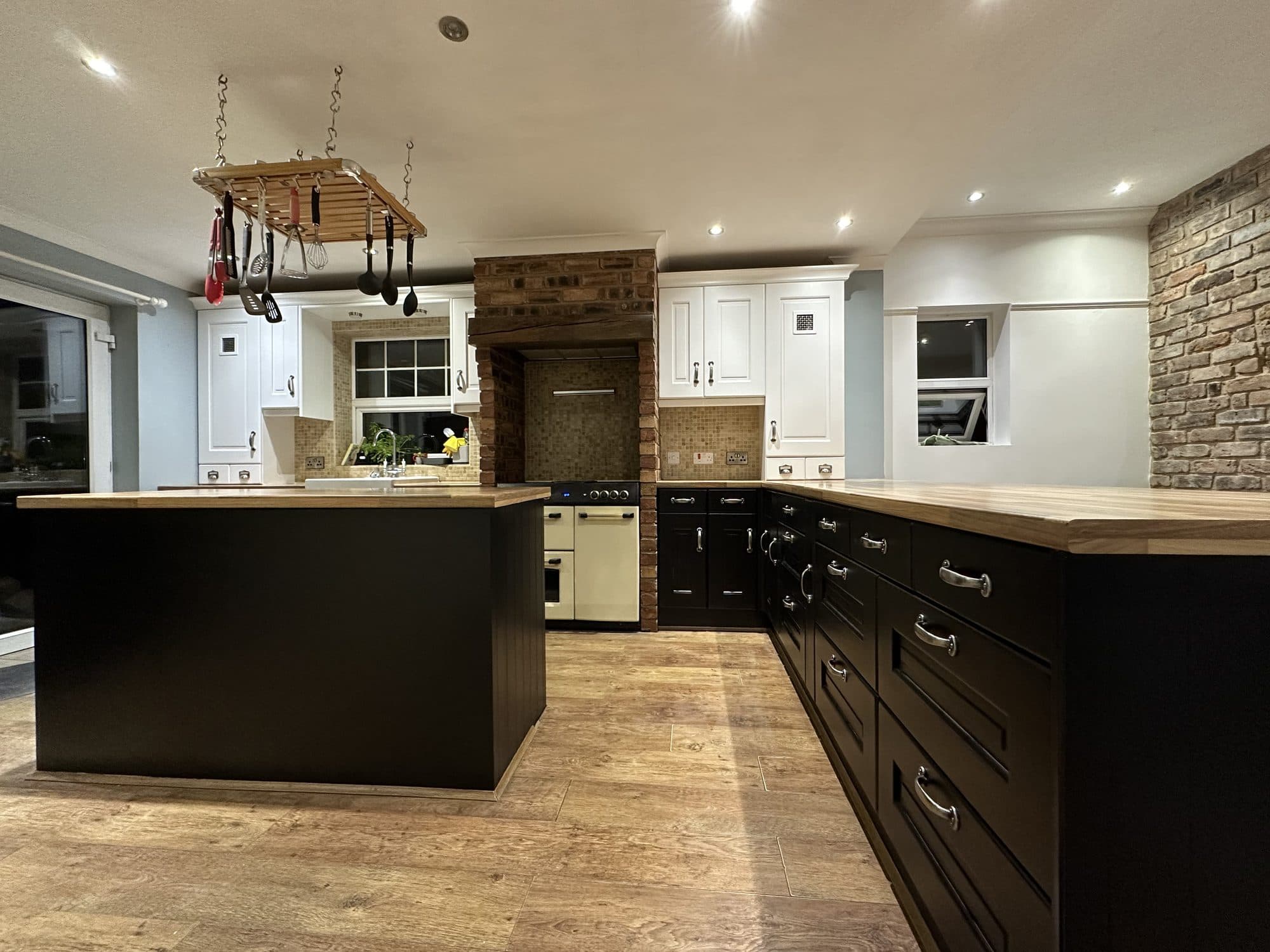 Resprayed kitchen in Chorley