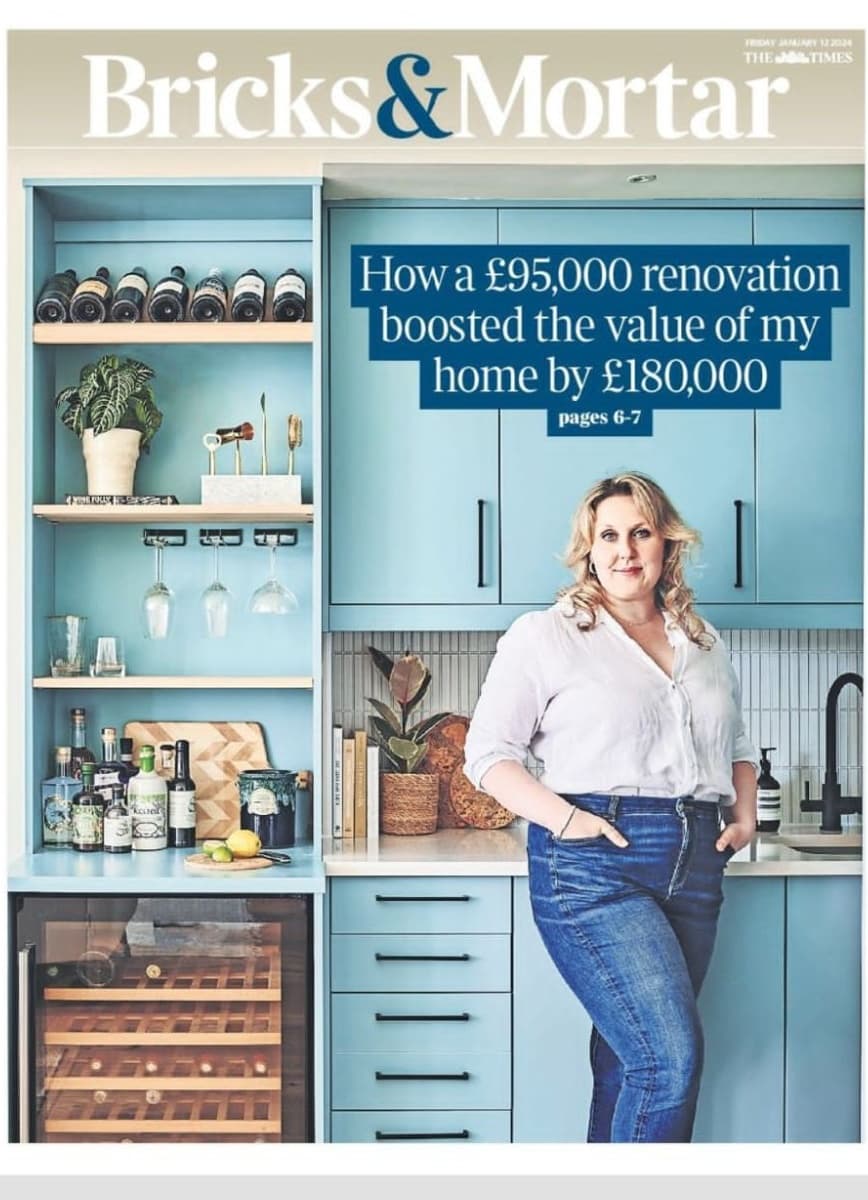 Revitalize Resprays kitchen transformation featured by The Times Bricks and Mortar
